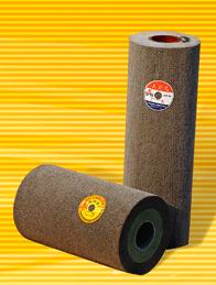 non-woven flap roller, non-woven grinding roller, flap cylinders, non woven brush